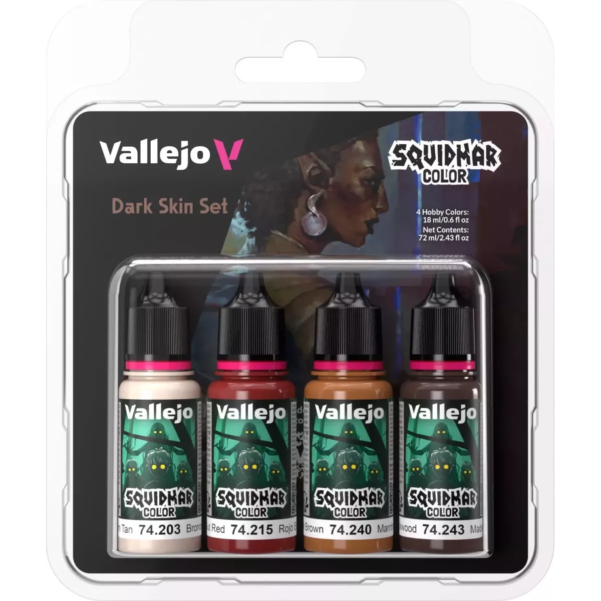Squidmar Color Set Dark Skin - Peinture 