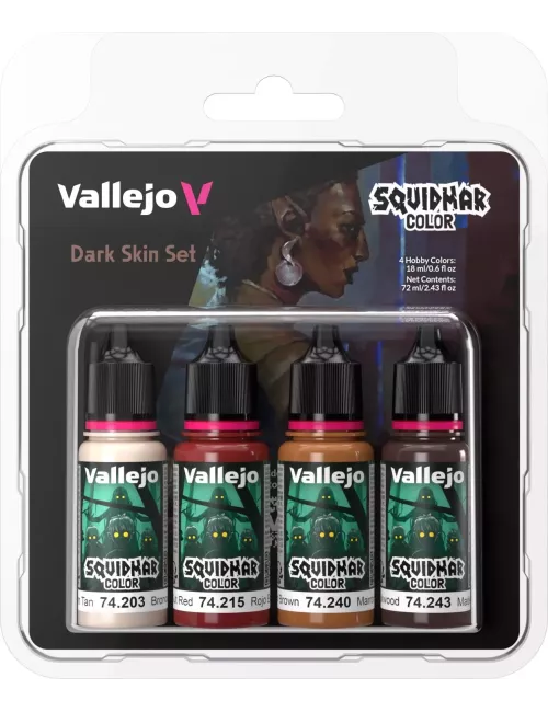 Squidmar Color Set Dark Skin - Peinture 