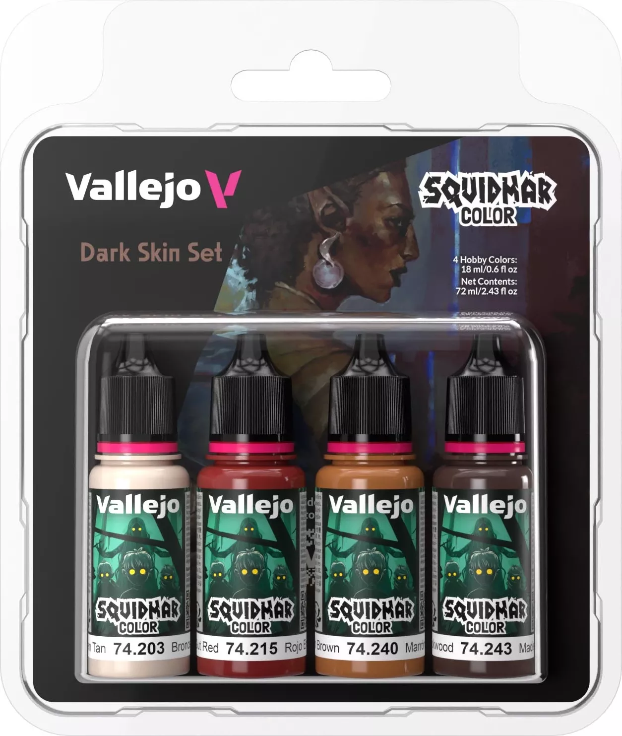 Boite de Squidmar Color Set Dark Skin - Peinture