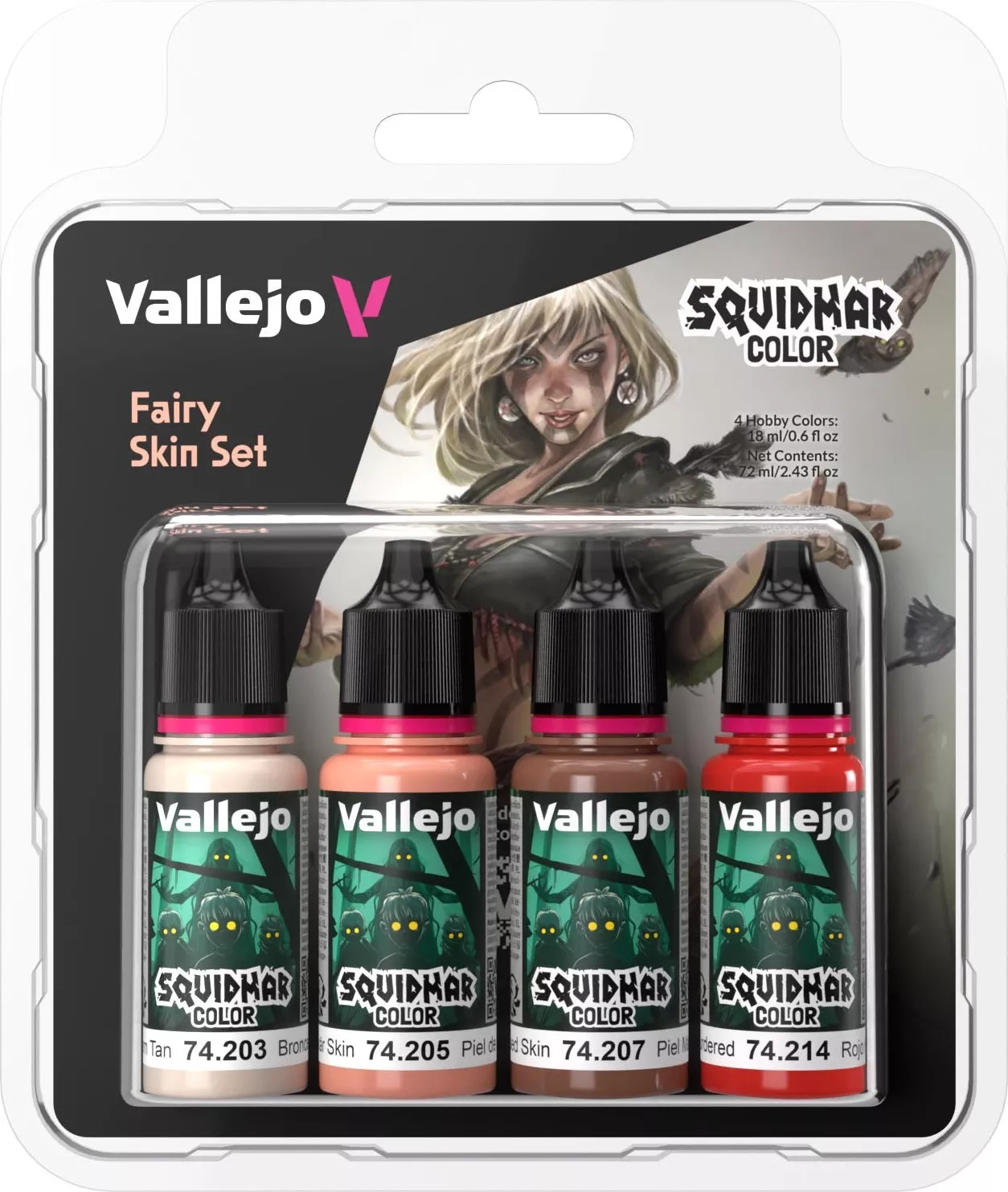 Boite de Squidmar Color Set Fairy Skin - Peinture
