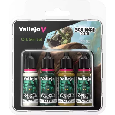 Squidmar Color Set Ork Skin - Peinture 