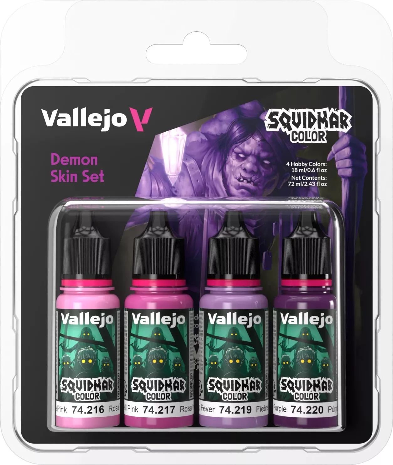 Boite de Squidmar Color Set Demon Skin - Peinture