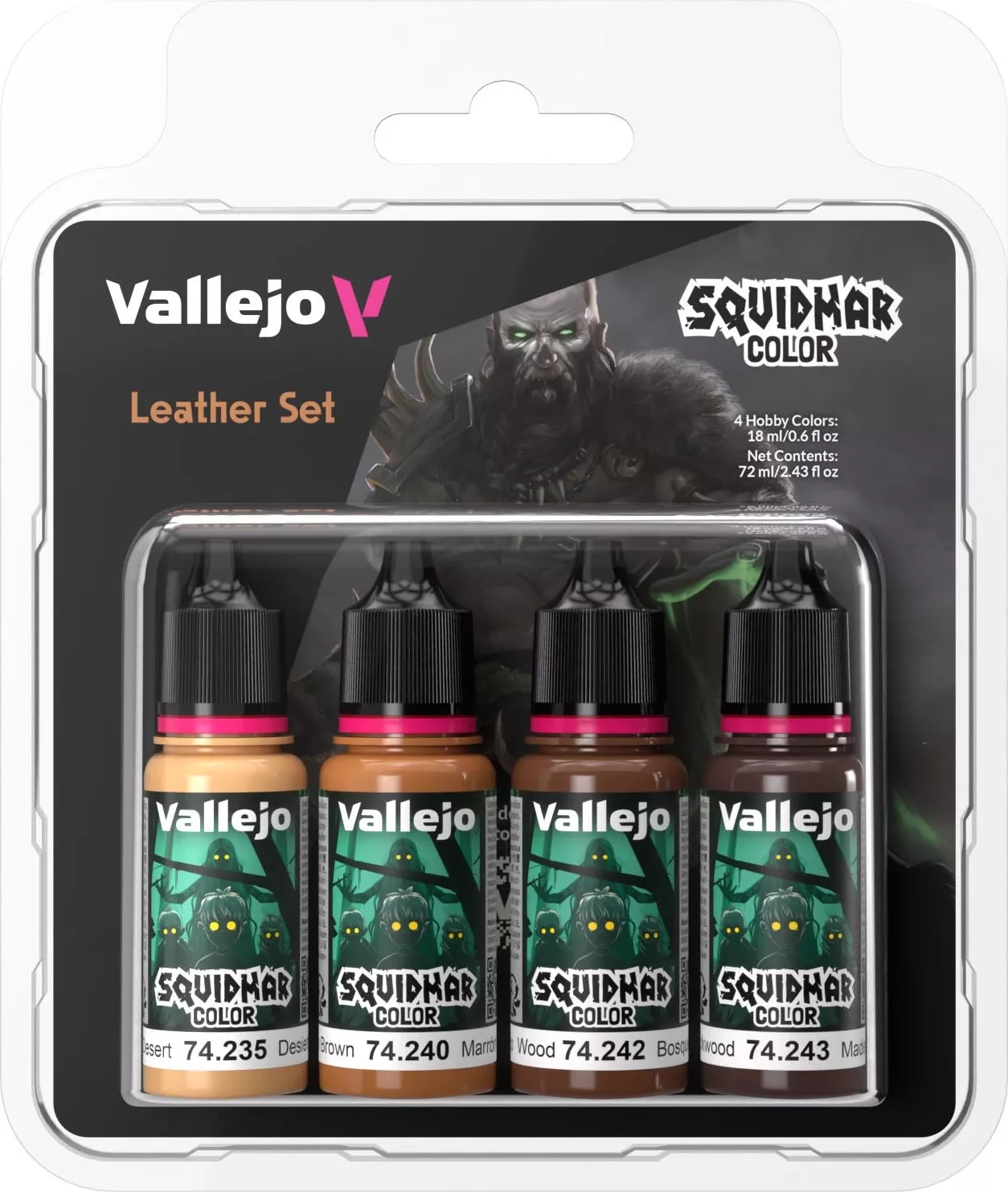 Boite de Squidmar Color Set Leather - Peinture