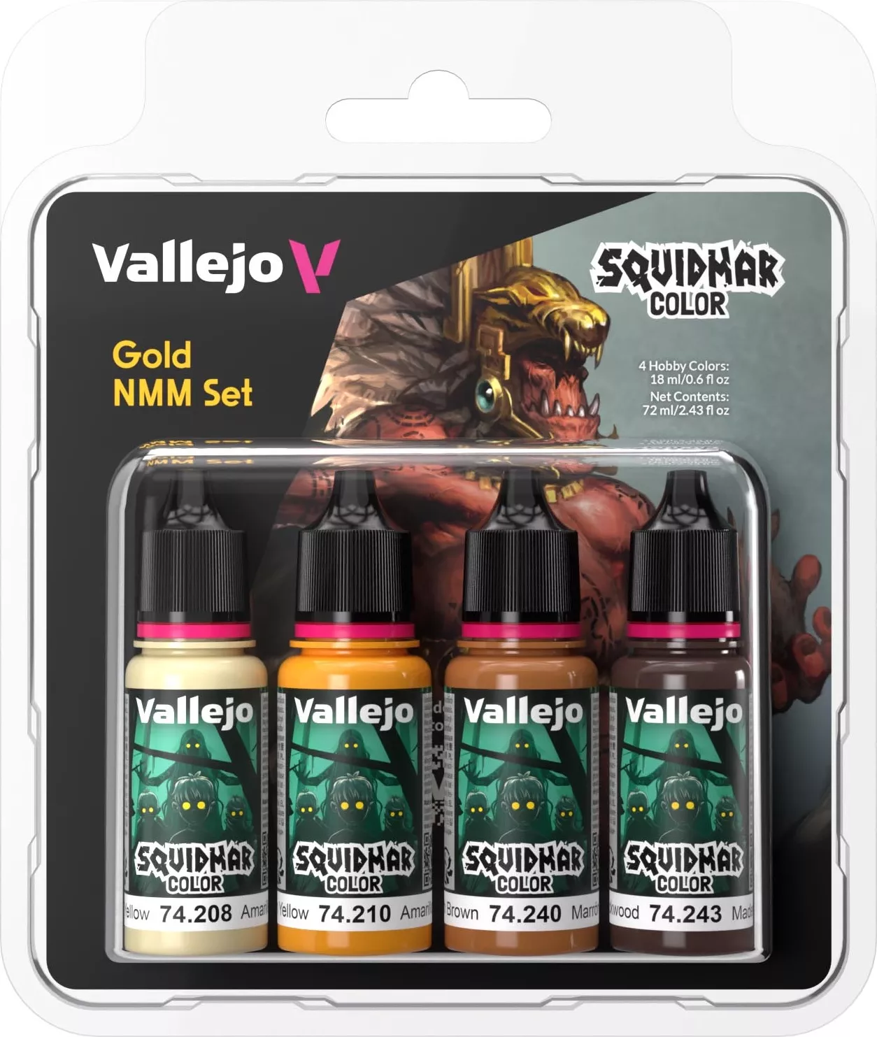 Boite de Squidmar Color Set Gold NMM - Peinture