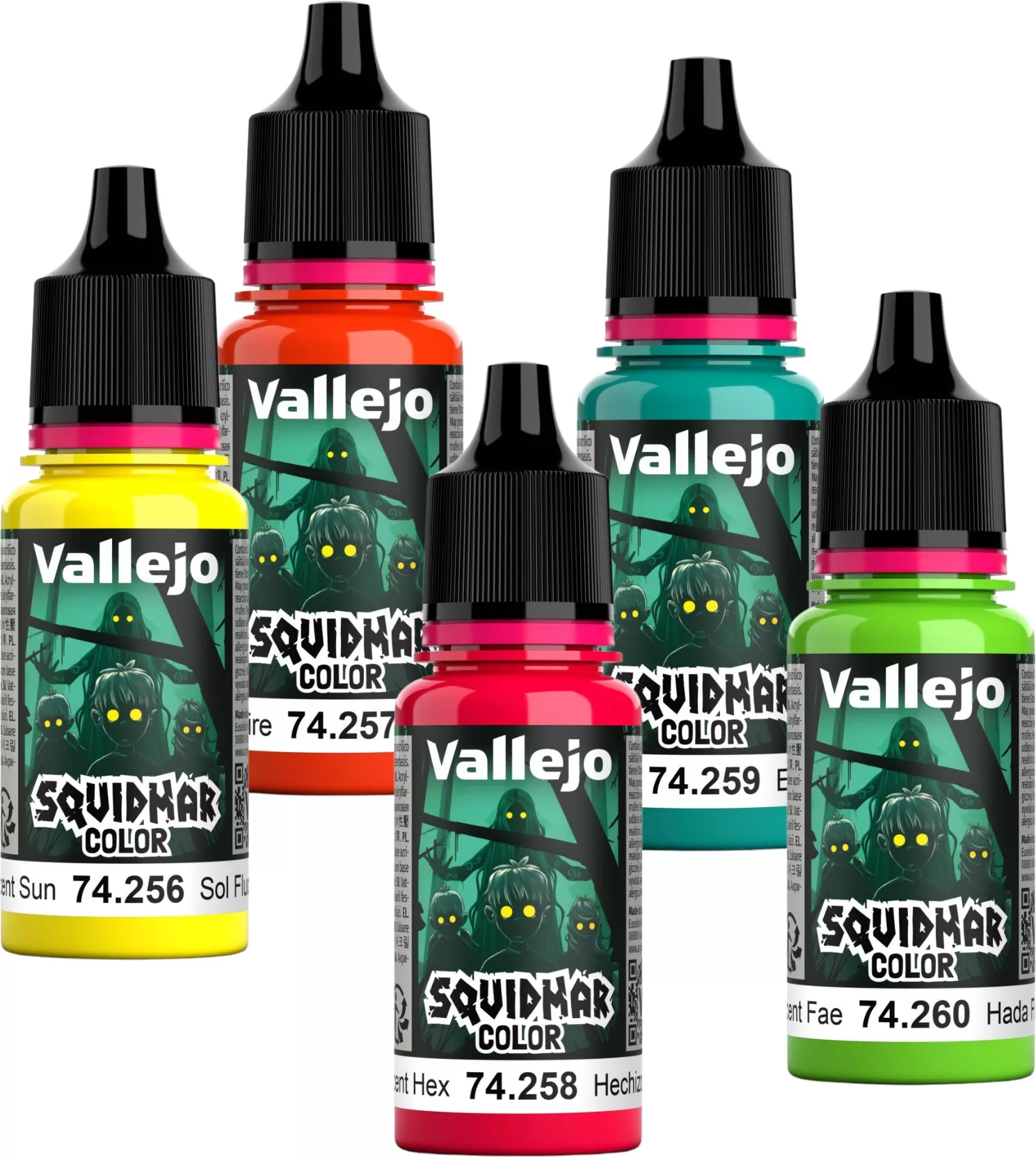 Boite de Squidmar Color Fluo - Peinture