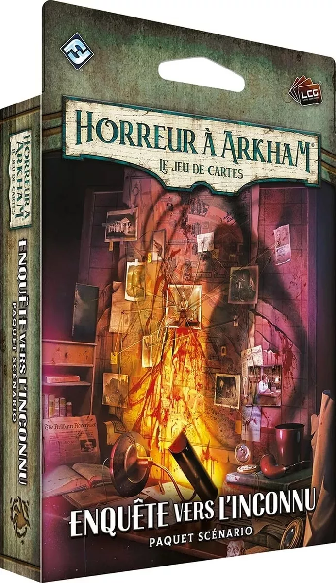 Boite de Horreur à Arkham JCE : Enquête vers l'Inconnu - Extension Scénario