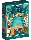 Puzzle Riad Bleu - 1000 Pièces