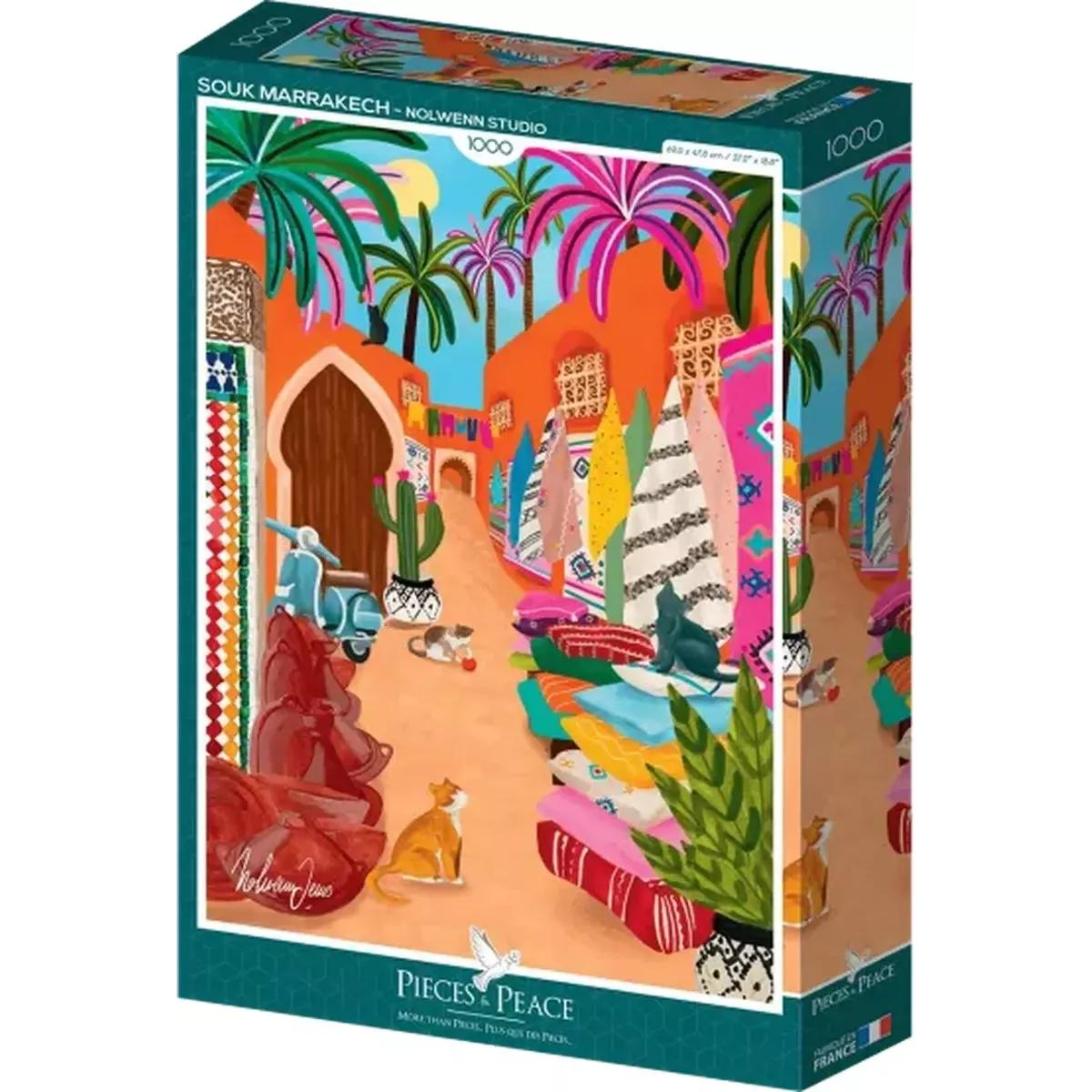 Puzzle Souk De Marrakech - 1000 Pièces