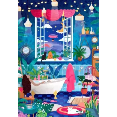 Puzzle De Bulles et d'Etoiles - 1000 Pièces