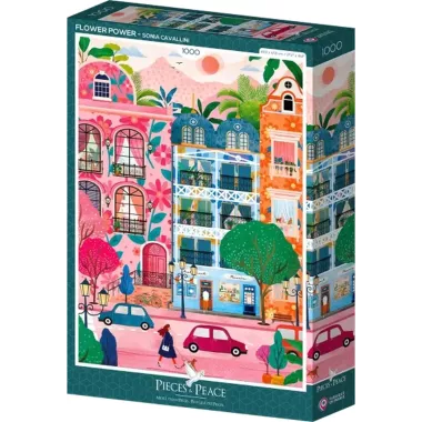 Puzzle Le Pouvoir Des Fleurs - 1000 Pièces