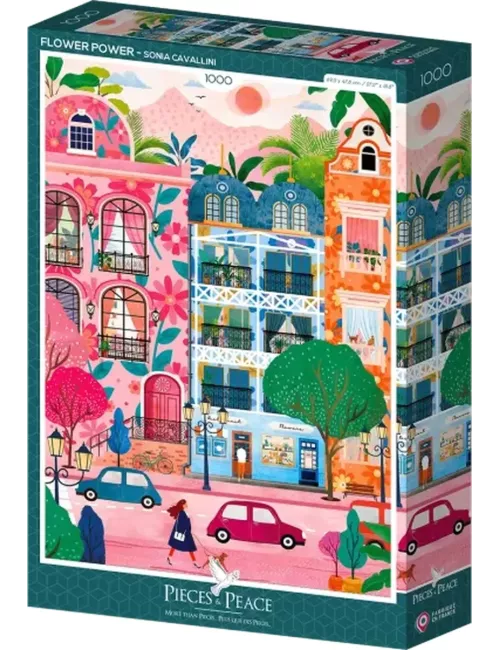 Puzzle Le Pouvoir Des Fleurs - 1000 Pièces