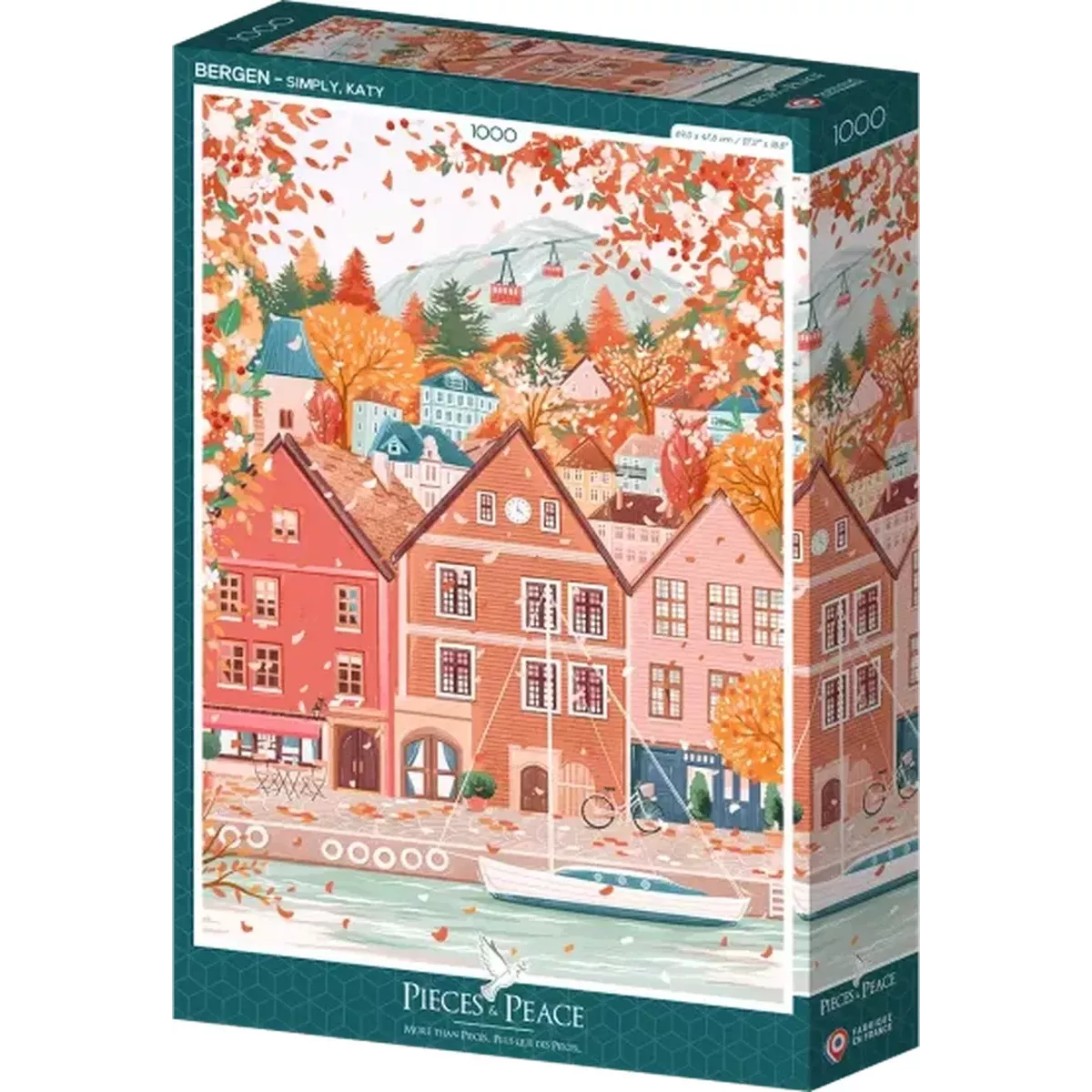 Puzzle Bergen - 1000 Pièces