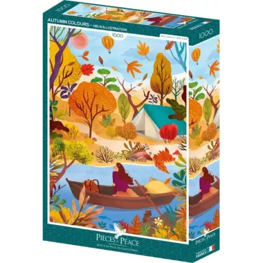 Puzzle Couleurs D'automne - 1000 Pièces