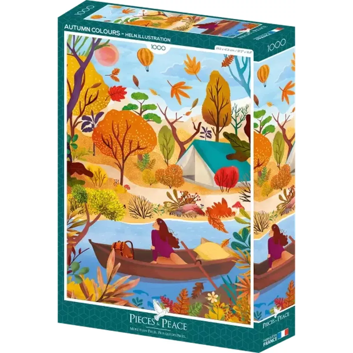 Puzzle Couleurs D'automne - 1000 Pièces