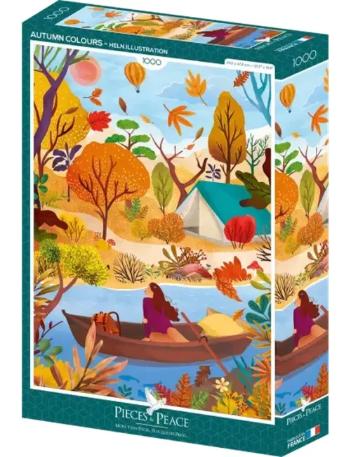 Puzzle Couleurs D'automne - 1000 Pièces