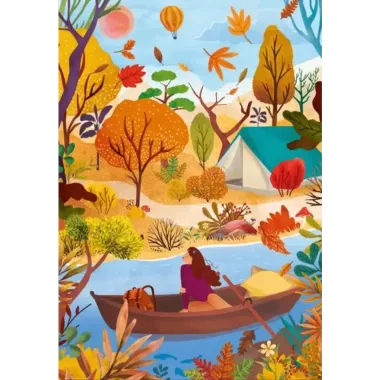 Puzzle Couleurs D'automne - 1000 Pièces