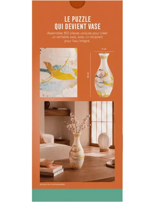 Vase Puzzle : Jardin Sakura - 160 Pièces