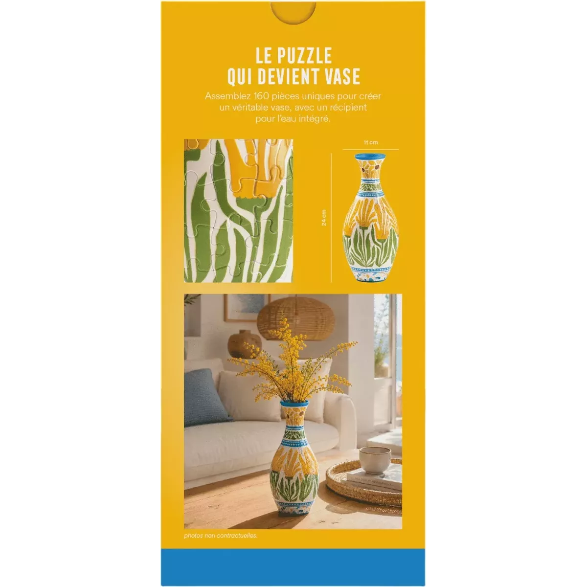 Vase Puzzle : Jardin Palma - 160 Pièces