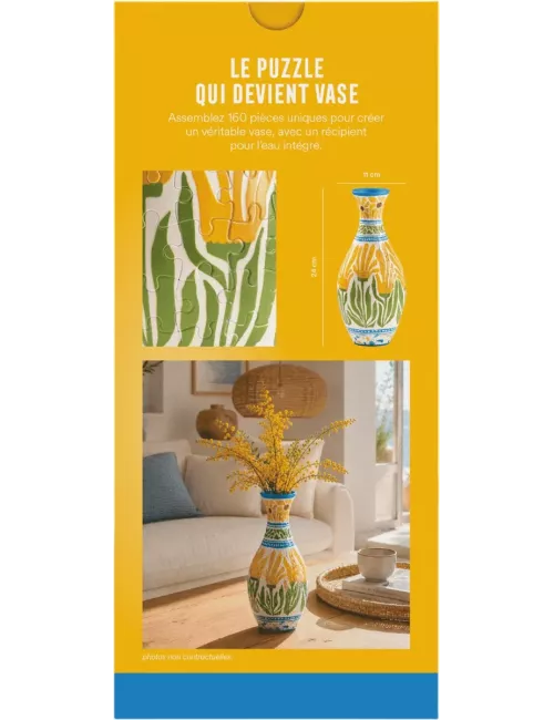 Vase Puzzle : Jardin Palma - 160 Pièces