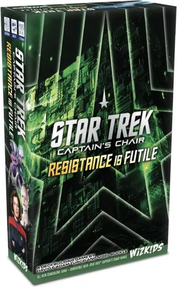 Boite de Star Trek Captain's Chair : Resistance is Futile - Version Anglaise