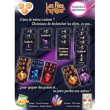 Les Fées Papillon - Jeu de société - Jeux Opla - Ludum.fr
