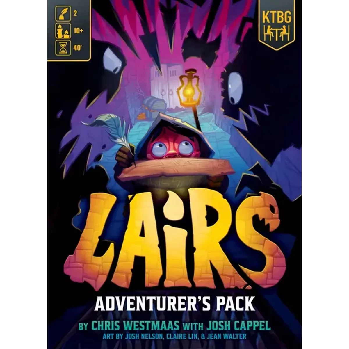 Lairs : Adventurer's Pack - Extension - Ludum.fr