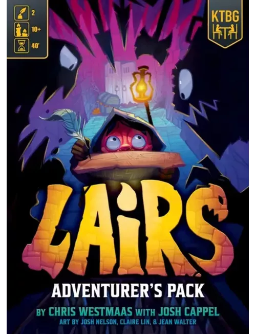 Lairs : Adventurer's Pack - Extension - Ludum.fr
