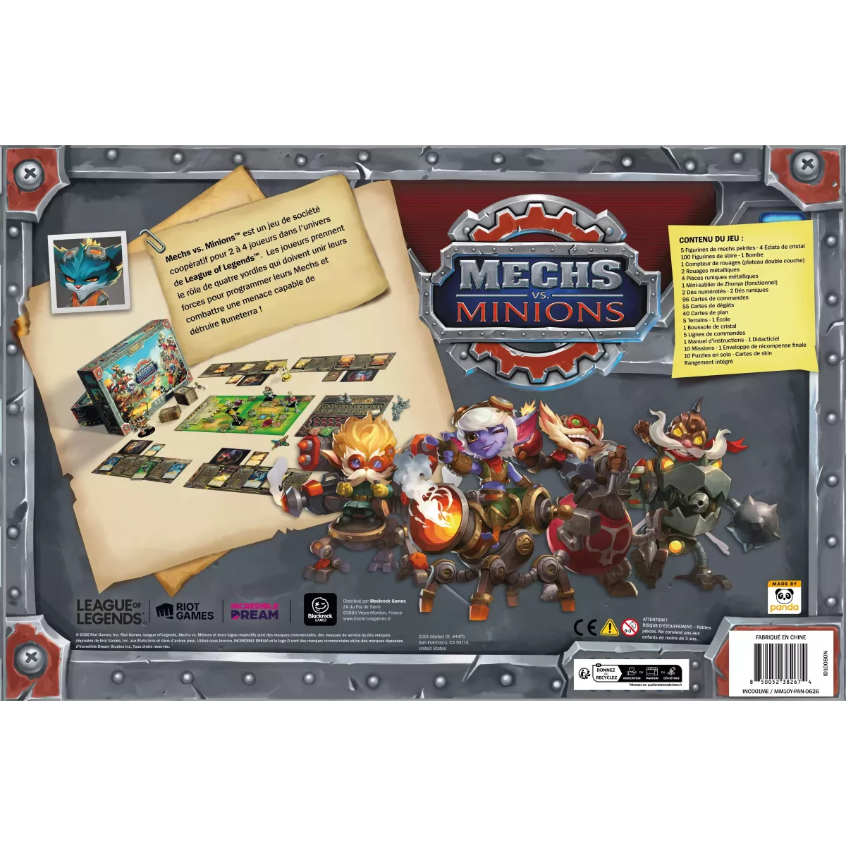 Mechs vs Minions - 10 Years Edition - Jeu de société - Incredible Dream Studios - Ludum.fr