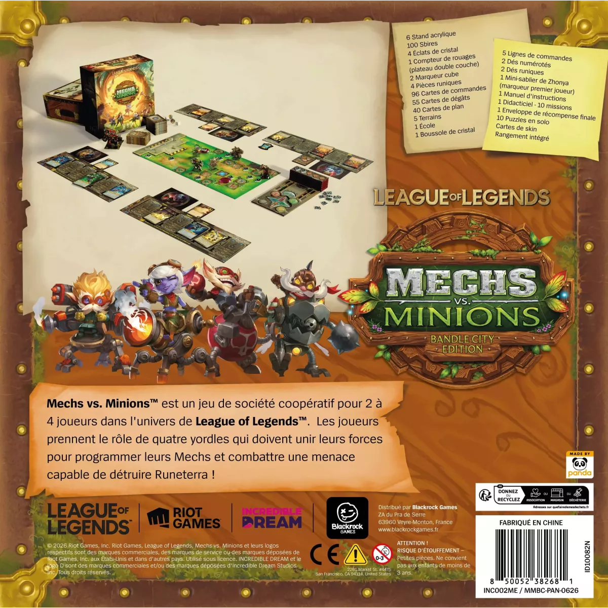 Mechs vs Minions - Bandle City Edition - Jeu de société - Incredible Dream Studios - Ludum.fr