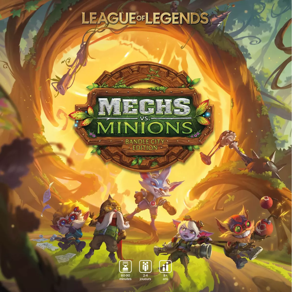 Mechs vs Minions - Bandle City Edition - Jeu de société - Incredible Dream Studios - Ludum.fr