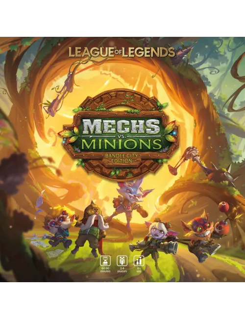 Mechs vs Minions - Bandle City Edition - Jeu de société - Incredible Dream Studios - Ludum.fr