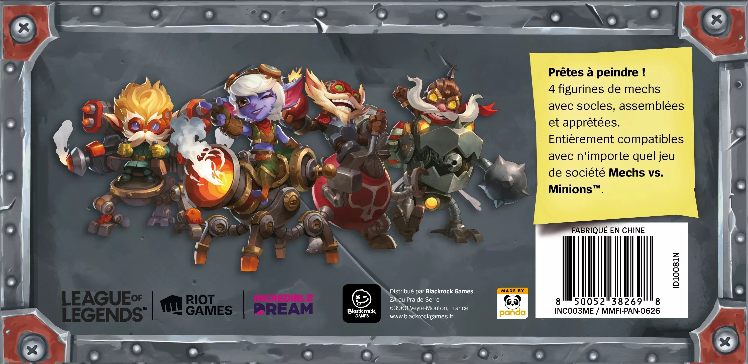 Boite de Mechs vs Minions - Figurines