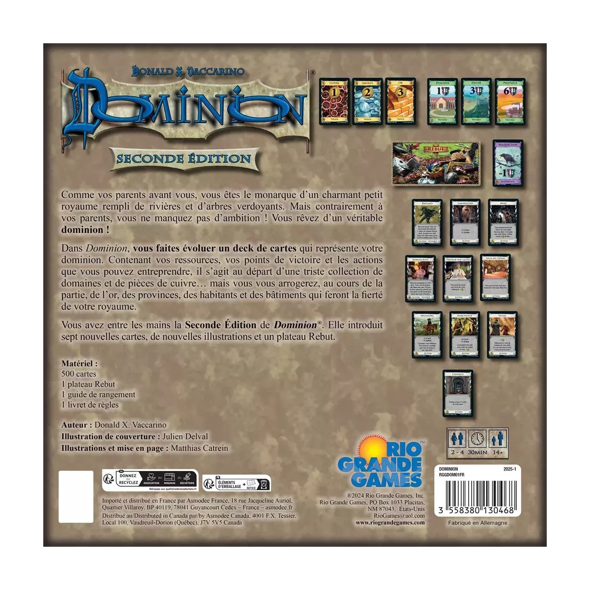 Dominion - Seconde Édition Matériel 3