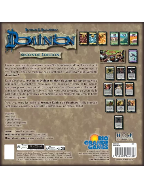 Dominion - Seconde Édition Matériel 3