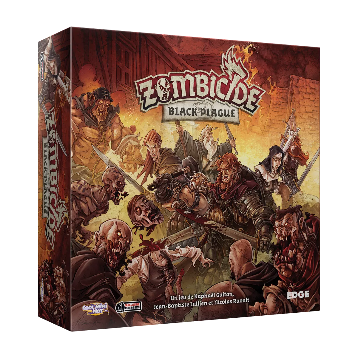 zombicide black plague saison 1 boîte