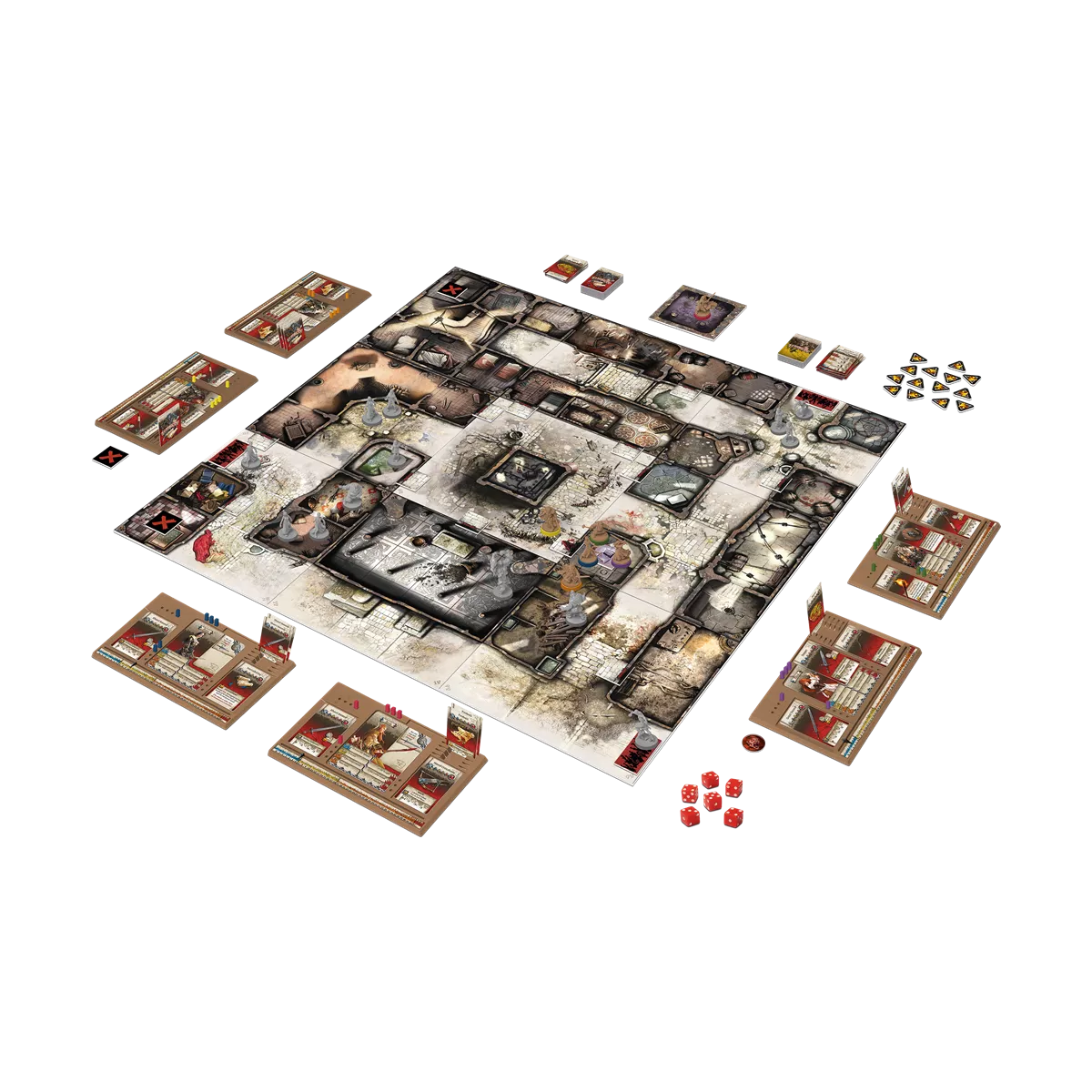zombicide black plague saison 1 plateau