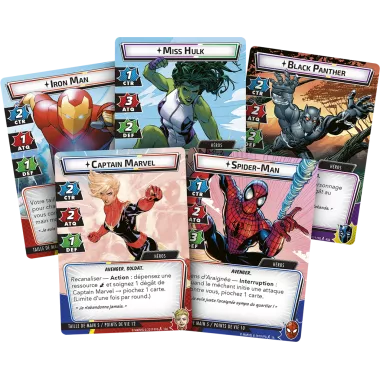 marvel champions : le jeu de cartes plateau