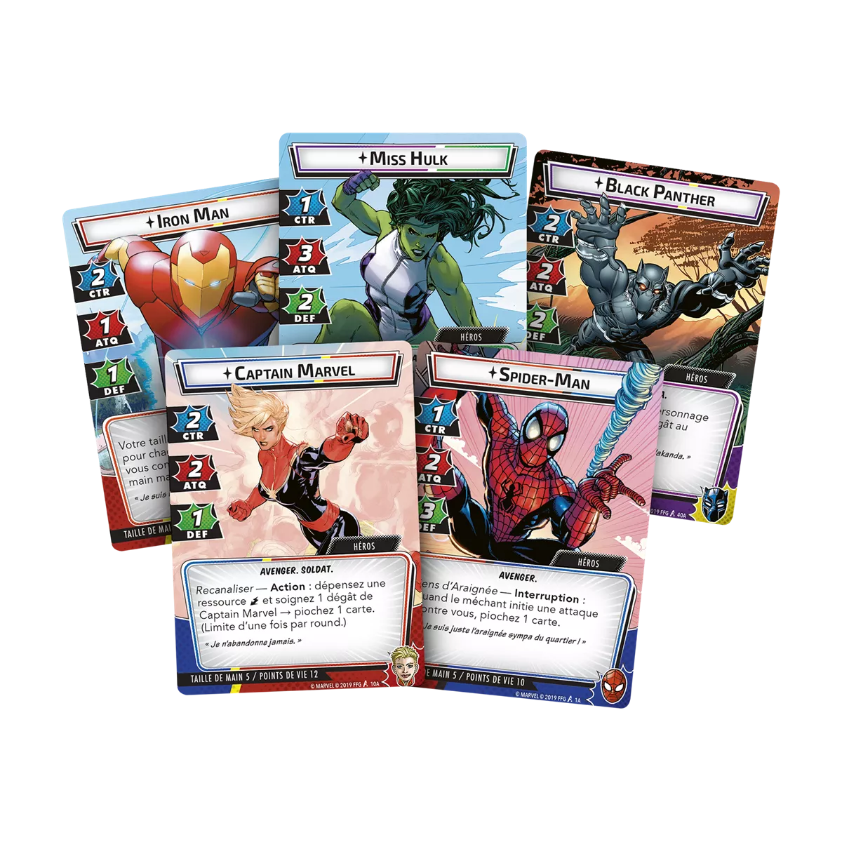marvel champions : le jeu de cartes plateau