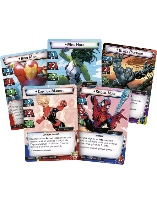 marvel champions : le jeu de cartes plateau