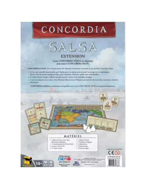concordia : salsa - extension plateau
