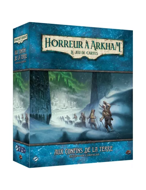 horreur à arkham jce : aux confins de la terre - extension campagne boîte
