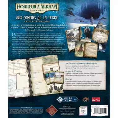 horreur à arkham jce : aux confins de la terre - extension campagne plateau