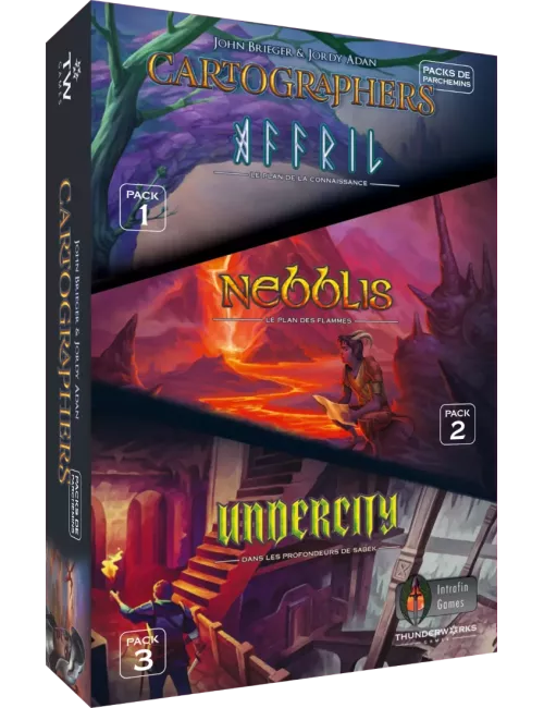 Cartographers : Pack de parchemins - Extension