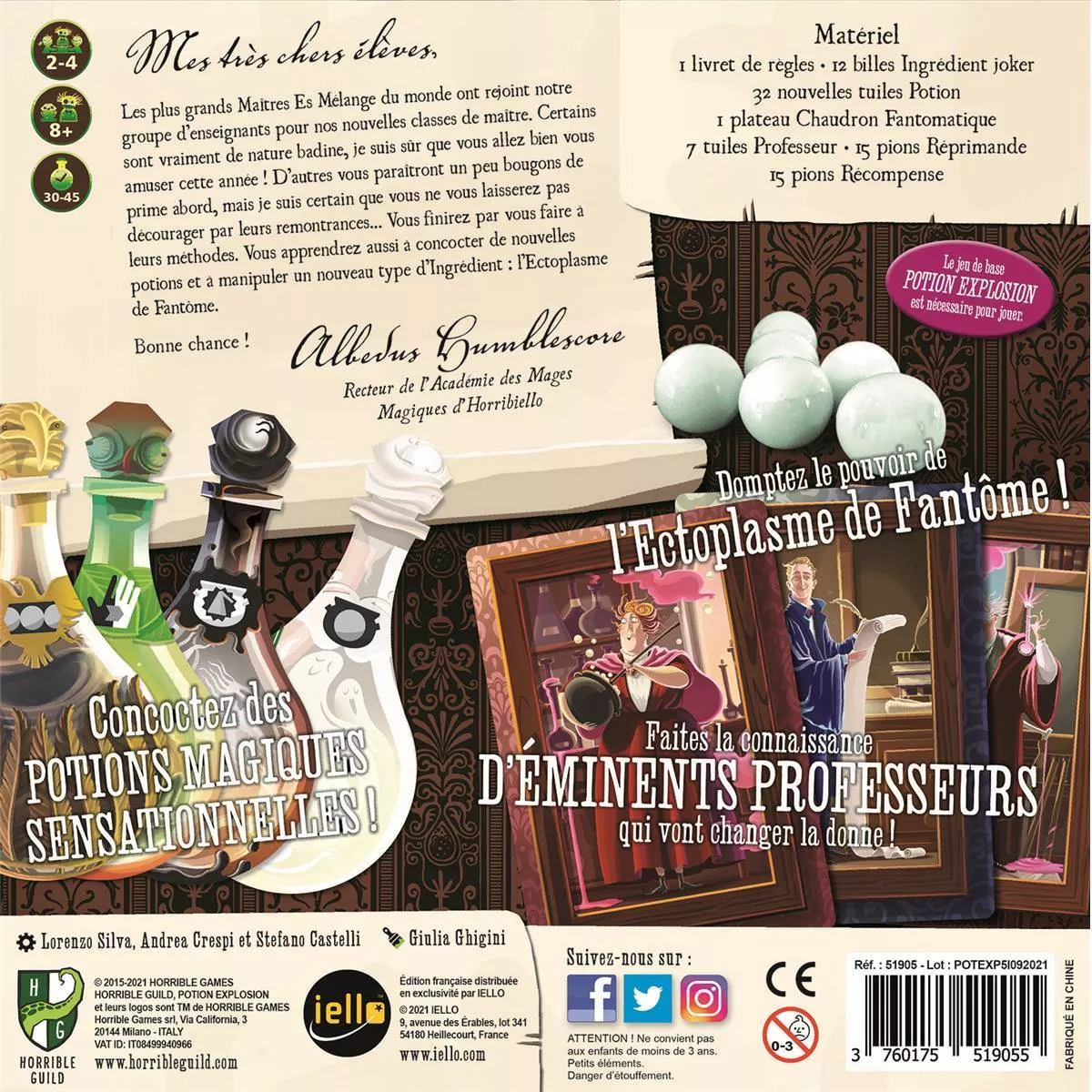 potion explosion : le 5ème ingrédient exemple 1