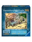 escape puzzle kids l'aventure des pirates - 368 pièces boîte