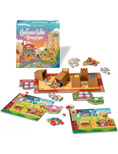 Les Châteaux de Sable de Bourgogne - Jeu de société - Ravensburger - Ludum.fr