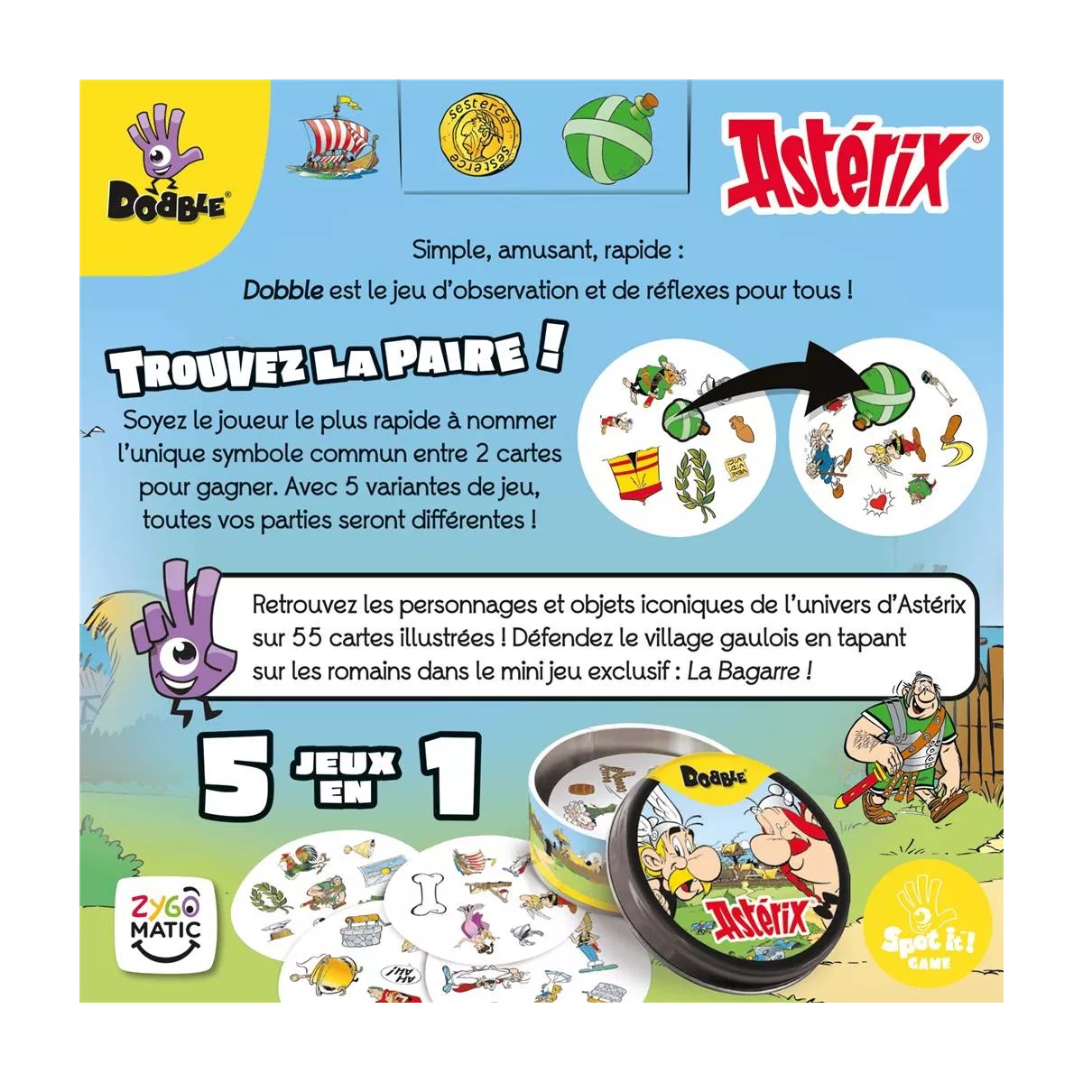 dobble astérix exemple 1