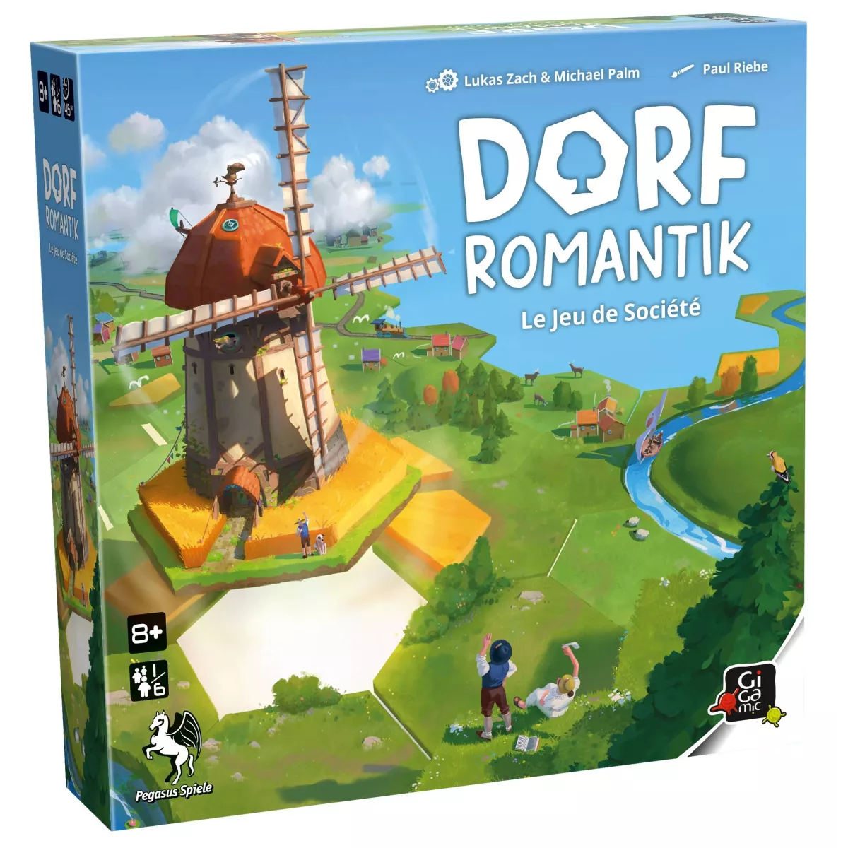 dorfromantik - le jeu de plateau boîte