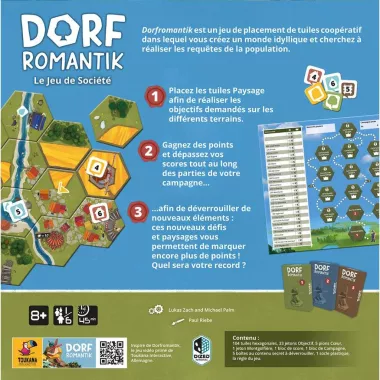 dorfromantik - le jeu de plateau plateau