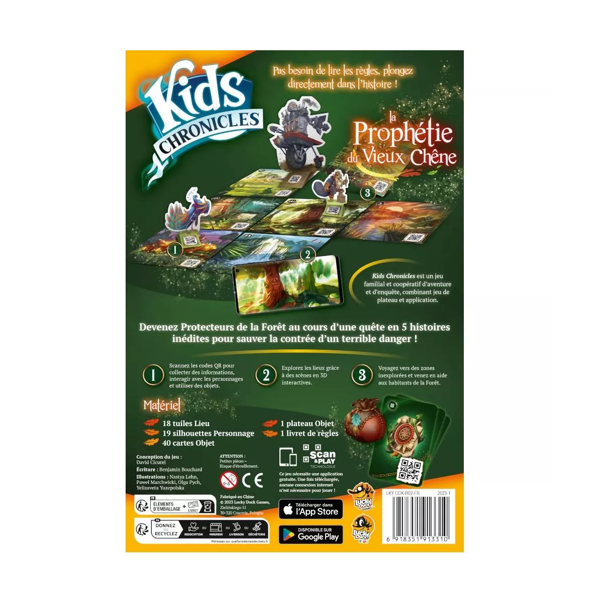 kids chronicles : la prophétie du vieux chêne plateau